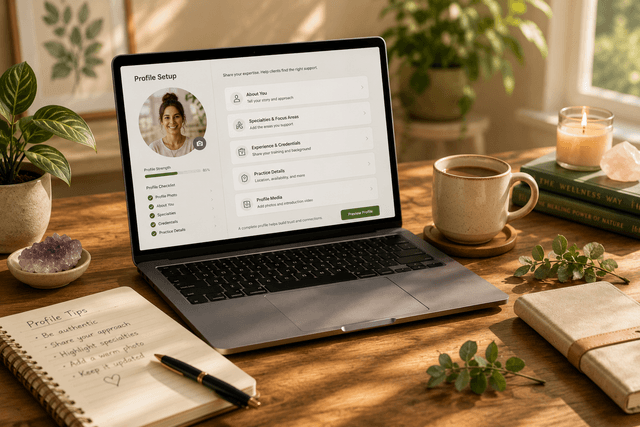 Setting Up Your Profile